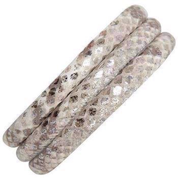 Snake læder armbånd fra Christina Design London, 30 cm